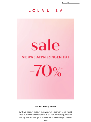 Lola Liza (Belgium) - Nieuwe afprijzingen: jouw favorieten tot -70%!