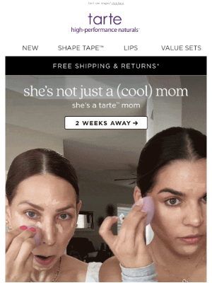 Tarte Cosmetics - don’t forget mom 💌