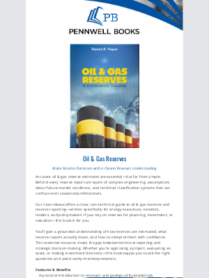 PENNWELL BOOKS - Core Guides to Reserves, Performance, and Accounting in Oil & Gas