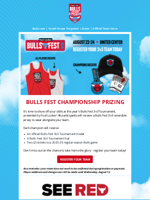Chicago Bulls - Check Out What You Could Win at Bulls Fest!