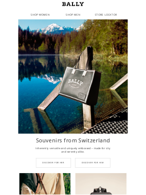 Bally - Souvenirs from Switzerland