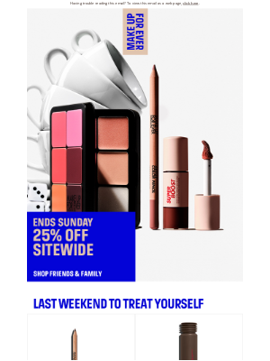 Don’t wait: 25% off Sitewide ends soon