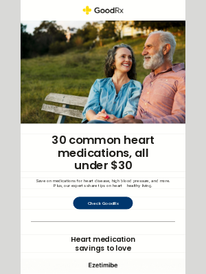 GoodRx - Heart health savings to love 💛