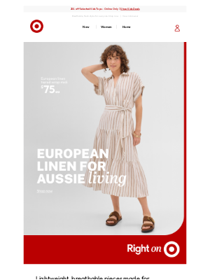 Target (Australia) - Linen looks for the family & home