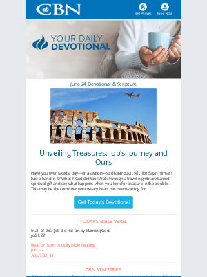 The Christian Broadcasting Network - Today's Daily Devotional 06/24