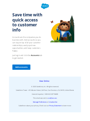 Salesforce - Get organized by adding customer info to your CRM