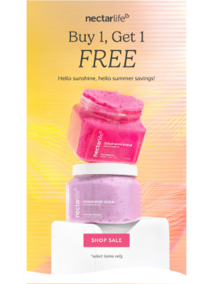 Nectar Bath Treats - BOGO FREE on best sellers?