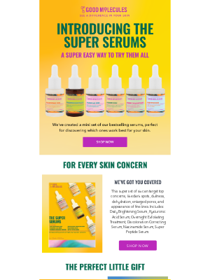 Good Molecules (United Kingdom) - find the best serum for your concern ⭐