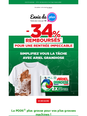 L’offre de la rentrée vous attend… ✨