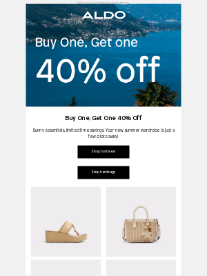 LIVE NOW: BOGO 40% OFF