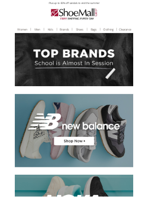 ShoeMall - Roll call! HOKA, New Balance, Brooks & more
