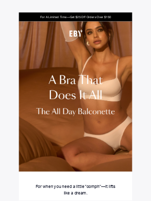 EBY - A Bra That Does It All