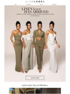 JLUXLABEL - What's IN: Linen