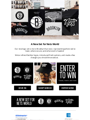 Brooklyn Nets - We're Launching a New Logo Set...