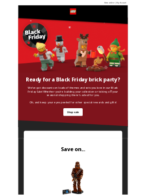 LEGO - Build your collection this Black Friday