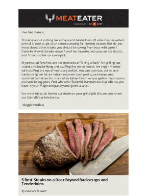 MeatEater - 5 Best Deer Steaks
