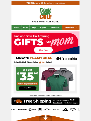 Rock Bottom Golf - 📦FRESH Weekend Warehouse PRICE DROPS⬇️ EVERYTHING Must Go! 🚚