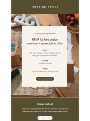 Free Design Help? Exclusive Discounts? Yes, Please.