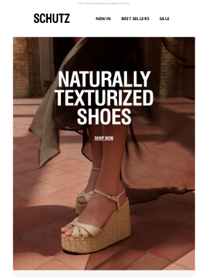 Schutz - Naturally Texturized Shoes