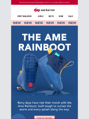 See Kai Run - Puddle Patrol: Rainboots Are In!