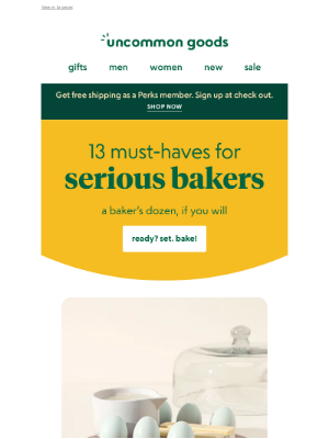UncommonGoods - 13 must-haves for serious bakers