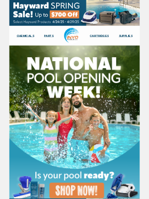 Inyopools - Pool Pal, It's National Pool Opening Week