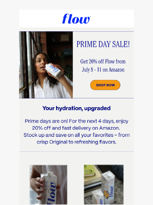 Flow Alkaline Spring Water - Don't Miss Out on Prime Day Savings!