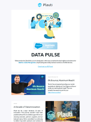 Plauti - Data Pulse: Issue #3 - Advanced Insights Await! 🐨