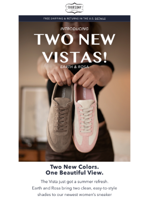 Thursday Boot Company - New Sneakers: Two New Vistas!