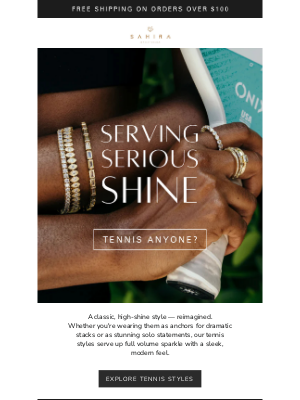 Sahira Jewelry Design - High shine, built to stack
