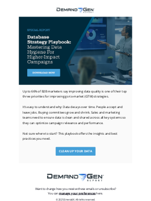 B2B Marketing Exchange - Database Strategies From Next-Level B2B Orgs