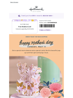 Hallmark - Your FREE May card is here! 🤩
