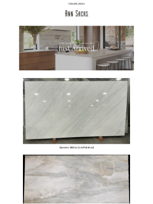 Kohler Co. - Incoming Slabs to our Long Island City Slab Gallery