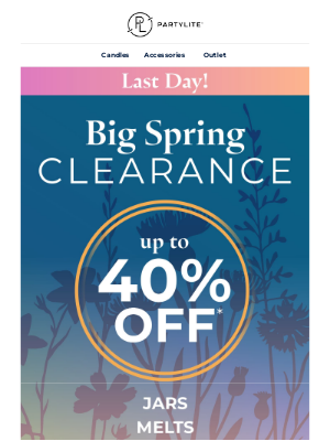 PartyLite - 🌸 Last Day: BIG SPRING CLEARANCE