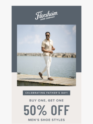 Florsheim Shoes - BOGO 50% Off Starts Now!