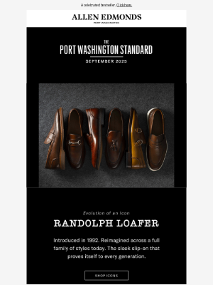 Allen Edmonds - New styles of our sought-after loafer