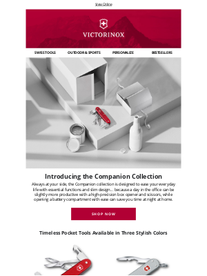 Victorinox - Introducing the Companion Collection
