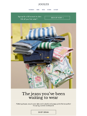 Joules (United Kingdom) - The jeans you’ve been waiting for