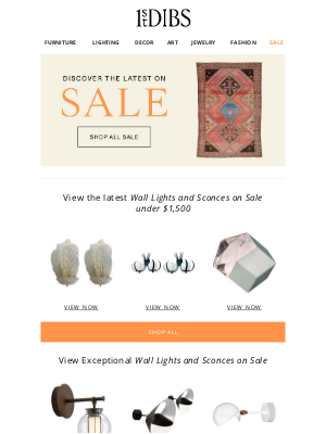 1stdibs - On Sale Now: Wall Lights and Sconces + Lounge Chairs