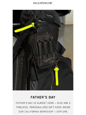 KILLSPENCER - This Father’s Day, Go Beyond the Tie ⛳