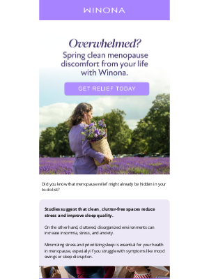 Winona - How to make your space menopause-friendlier