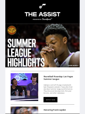 Utah Jazz - Summer League Highlights | Honoring Frank Layden