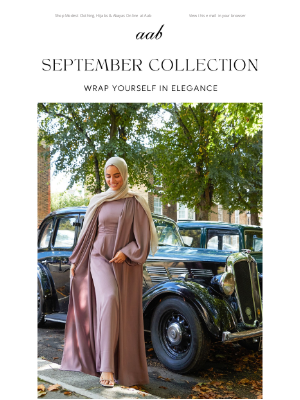 Aab - NEW IN: September Collection