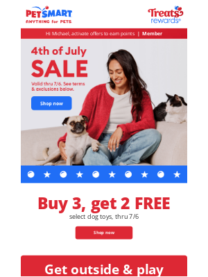 🎇 Red, white & save this weekend! 🎇