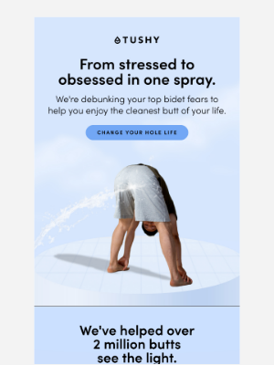 Tushy - Bidet-phobic?