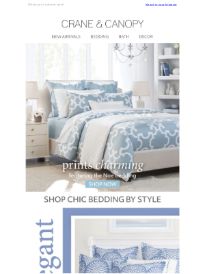 Crane & Canopy - Your new bed is calling… 💙