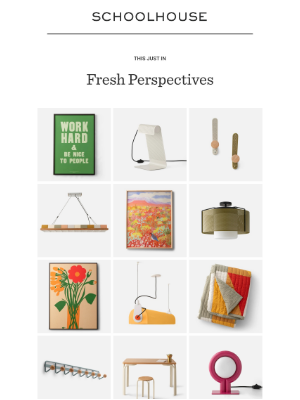 Schoolhouse Electric & Supply Co. - Fresh Finds Just Dropped