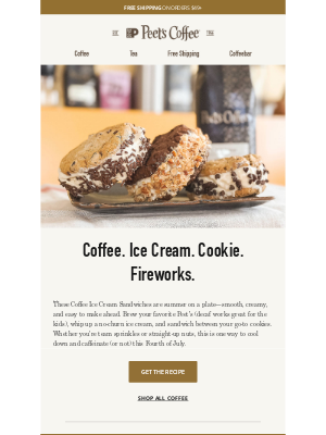 Peet's Coffee - The coolest coffee trick of the summer 🎆