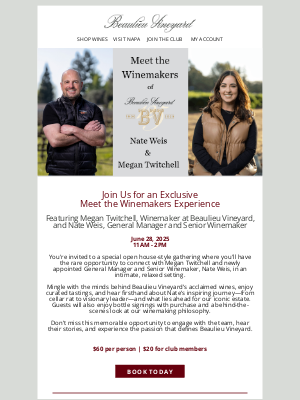 Beaulieu Vineyard - Meet the BV Winemaking Team!