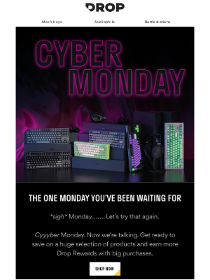 Massdrop - You Can’t Miss This Cyber Monday